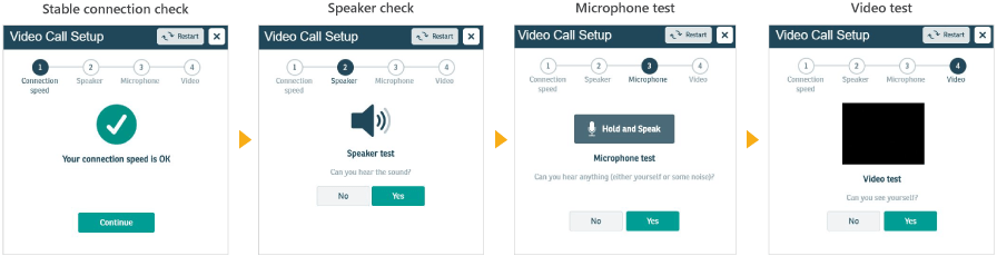 Attend anywhere setup